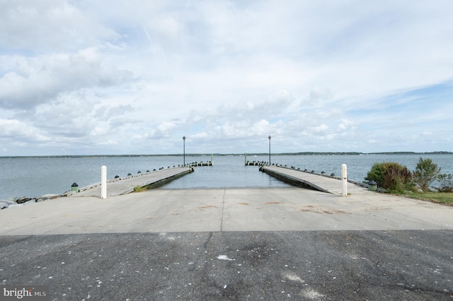 111 Somerset Ave, Cambridge, MD 21613 - view of dock with a water view