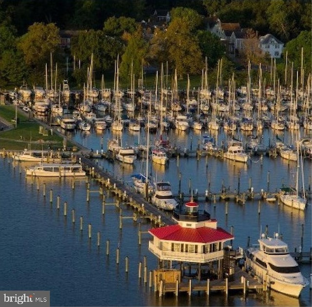 111 Somerset Ave, Cambridge, MD 21613 - view of dock with a water view