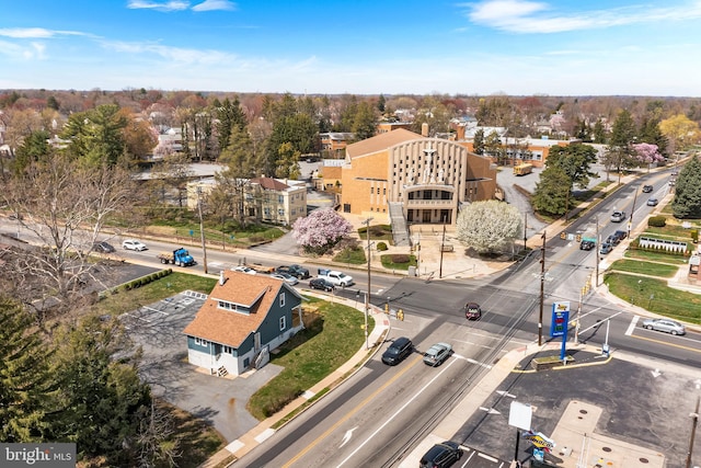 drone / aerial view