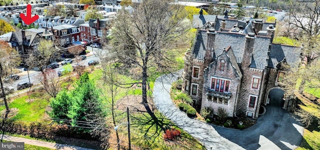 134 Robeson St, Reading, PA 19601 - aerial view featuring a residential view