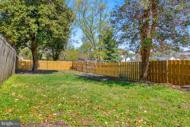 9056 Baltimore St, Savage, MD 20763 - view of yard featuring a fenced backyard