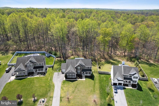1230 Fairwood Dr, Huntingtown, MD 20639 - drone / aerial view with a view of trees