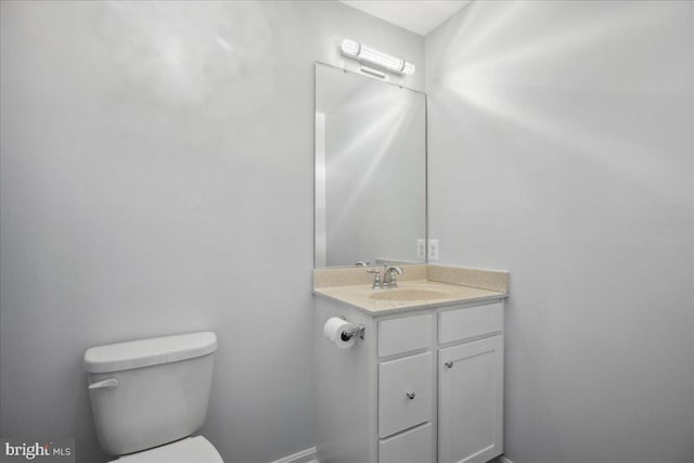 1230 Fairwood Dr, Huntingtown, MD 20639 - bathroom with vanity and toilet