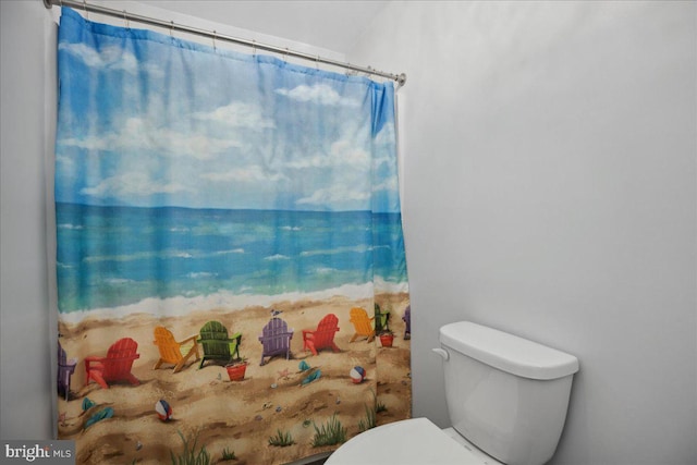 1230 Fairwood Dr, Huntingtown, MD 20639 - bathroom with toilet