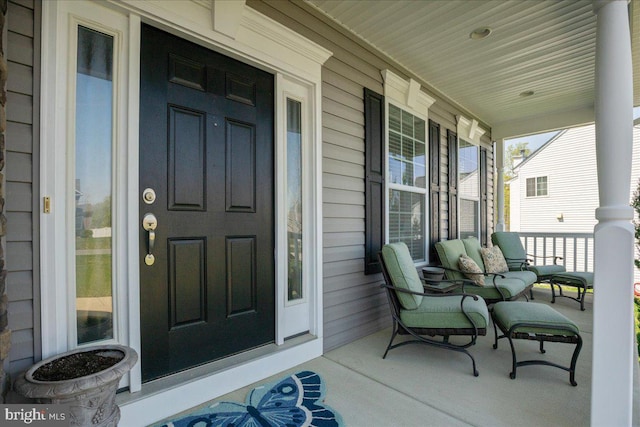 1230 Fairwood Dr, Huntingtown, MD 20639 - entrance to property with covered porch