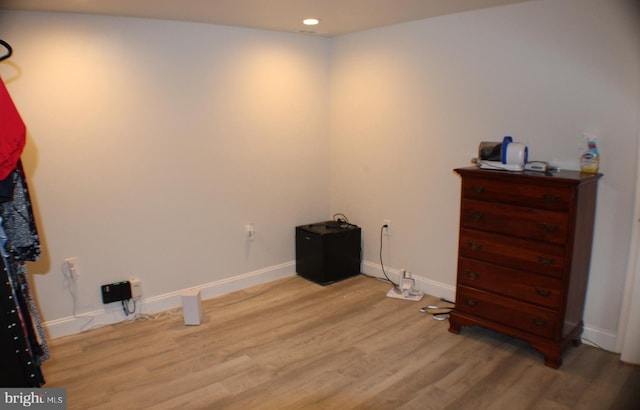 17 Rozina Ct, Owings Mills, MD 21117 - interior space with baseboards, recessed lighting, and wood finished floors