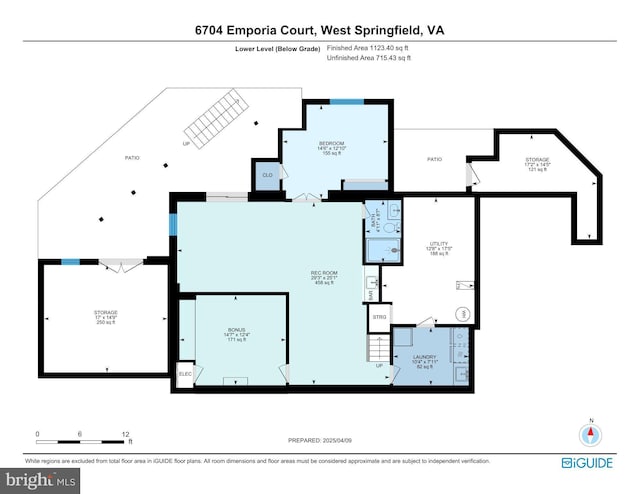 6704 Emporia Ct, Springfield, VA 22152 - property floor plan