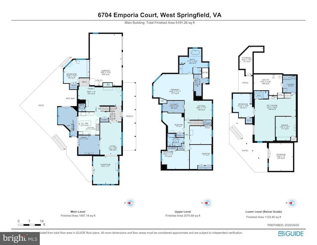 6704 Emporia Ct, Springfield, VA 22152 - property floor plan