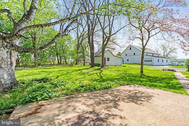 view of yard
