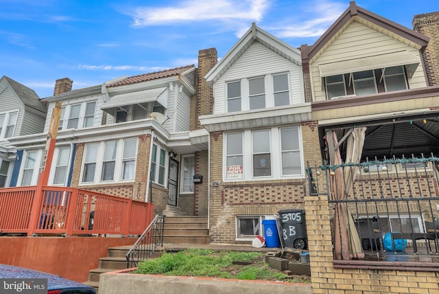 3905 L St, Philadelphia, PA 19124 - view of property with brick siding