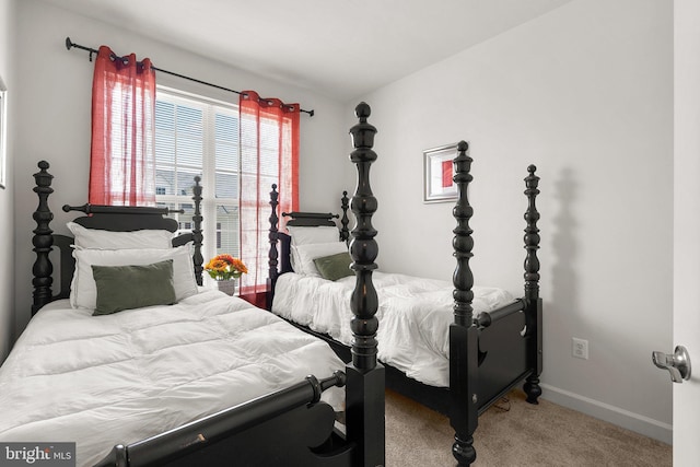7204 Wood Trail Dr, Lanham, MD 20706 - carpeted bedroom featuring baseboards