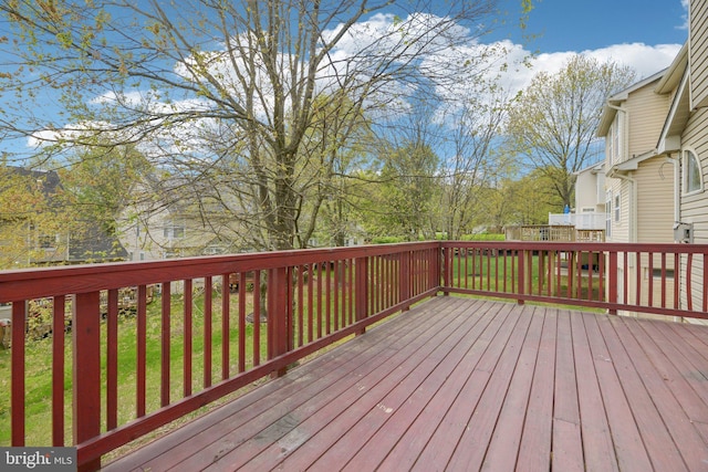 view of deck