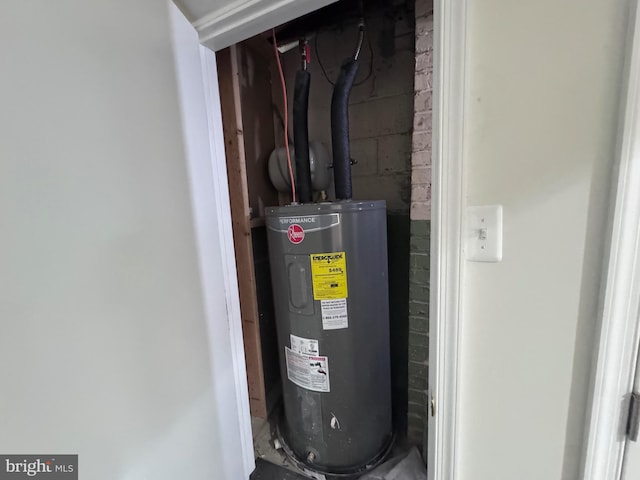 110 N Mount Olivet Ln, Baltimore, MD 21229 - utilities with water heater