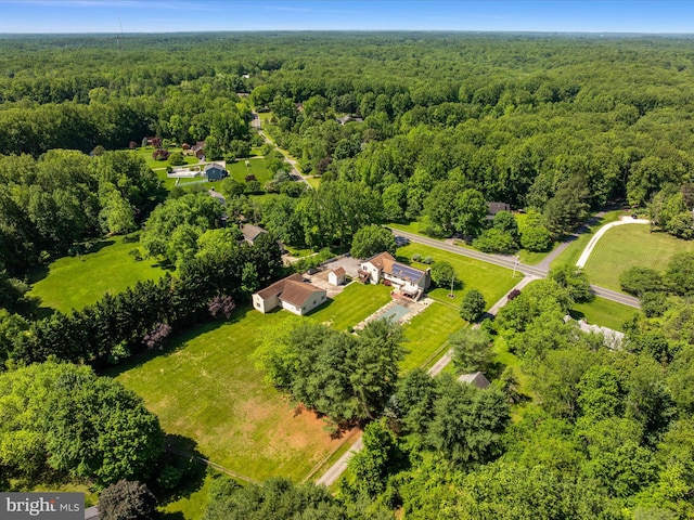 1161 Bacon Ridge Rd, Crownsville, MD 21032 - aerial view of a heavily wooded area