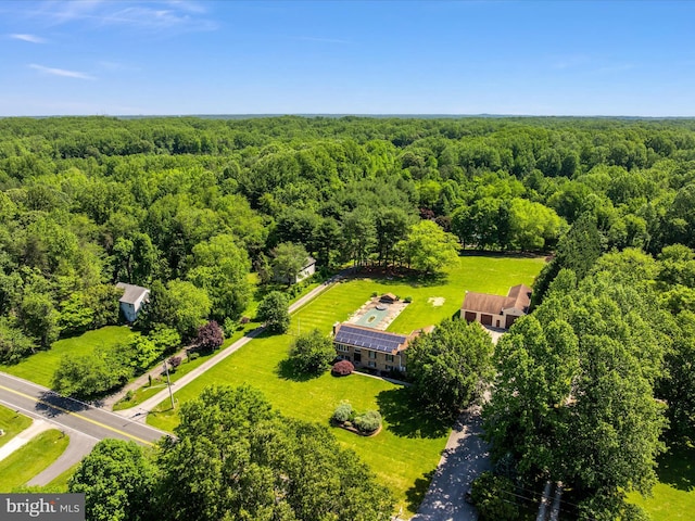 1161 Bacon Ridge Rd, Crownsville, MD 21032 - aerial view of a heavily wooded area