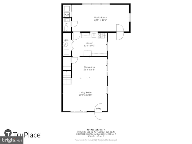 2305 Houston St, Suitland, MD 20746 - view of property floor plan