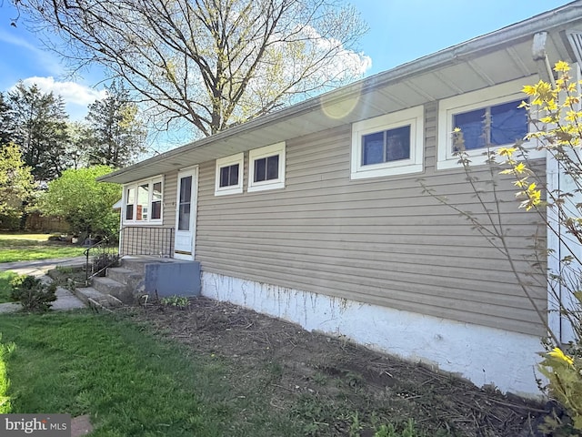 view of side of home