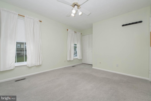 3713 Parkhurst Way, Baltimore, MD 21236 - carpeted empty room featuring baseboards and a ceiling fan