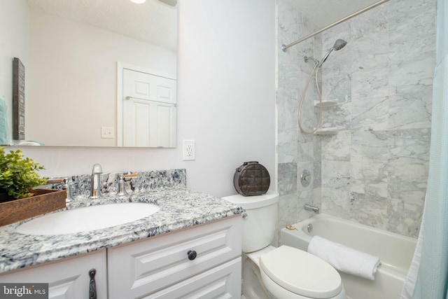 3713 Parkhurst Way, Baltimore, MD 21236 - bathroom with vanity, toilet, and shower / bath combo