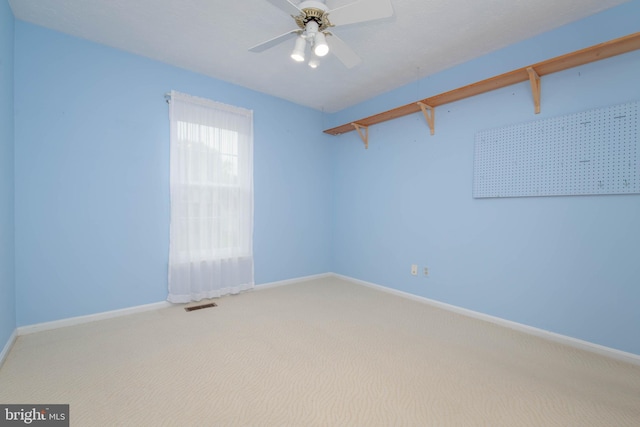3713 Parkhurst Way, Baltimore, MD 21236 - carpeted empty room with baseboards and a ceiling fan
