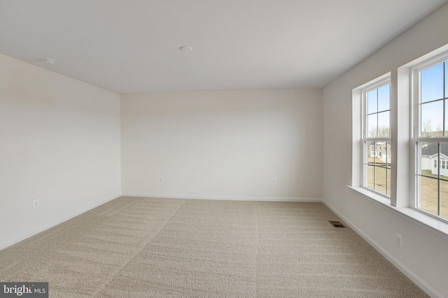 224 Camwood Ct, Fredericksburg, VA 22405 - empty room with light colored carpet, baseboards, and visible vents