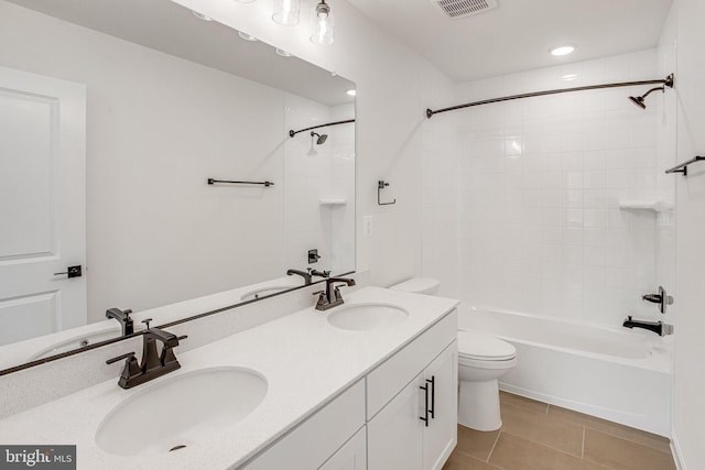 224 Camwood Ct, Fredericksburg, VA 22405 - full bath featuring a sink and toilet
