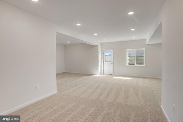 224 Camwood Ct, Fredericksburg, VA 22405 - unfurnished room featuring recessed lighting, carpet flooring, and baseboards