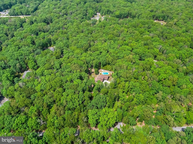 74 Madison Rd, Elmer, NJ 08318 - aerial view of property and surrounding area featuring a heavily wooded area