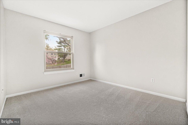 8794 Inspiration Ct, Walkersville, MD 21793 - carpeted spare room with baseboards and visible vents