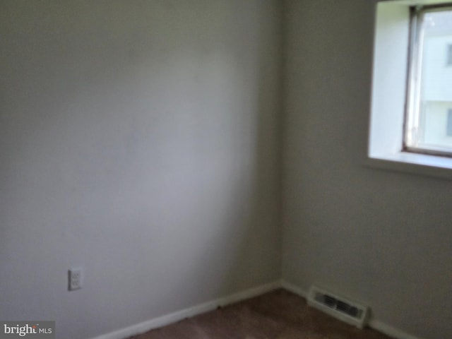 210 Aster Ln, Forest Hill, MD 21050 - unfurnished room featuring baseboards and dark colored carpet
