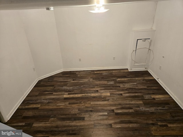 210 Aster Ln, Forest Hill, MD 21050 - spare room with dark wood-style flooring and baseboards