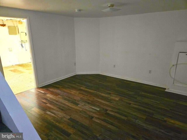 210 Aster Ln, Forest Hill, MD 21050 - unfurnished room with dark wood-style flooring and baseboards