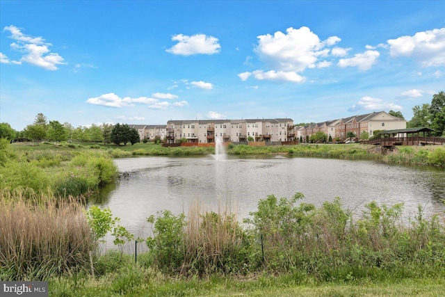 property view of water