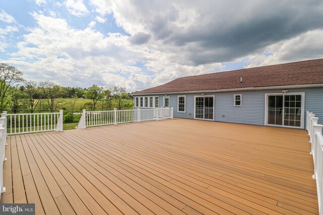 1111 S Mountain Rd, Dillsburg, PA 17019 - view of wooden terrace