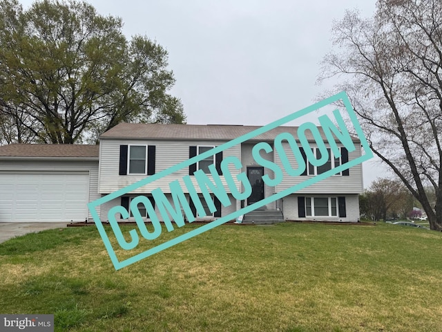 617 Castlewood Dr, Upper Marlboro, MD 20774 - community / neighborhood sign with a yard, a garage, and concrete driveway
