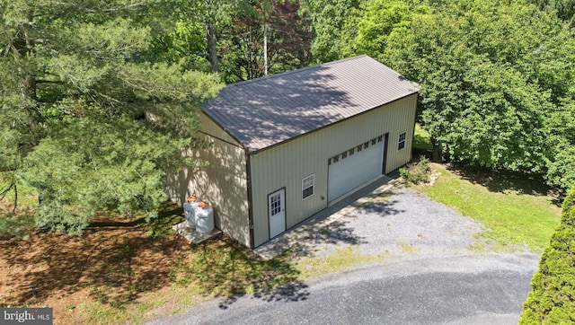 804 Farms River Rd, Front Royal, VA 22630 - view from above of property with a forest