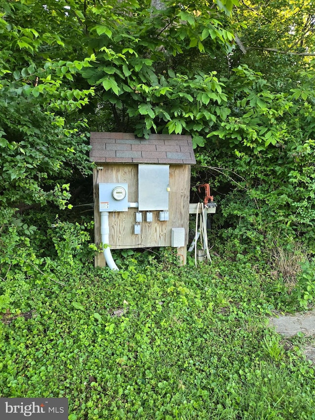 804 Farms River Rd, Front Royal, VA 22630 - exterior view of electric meter