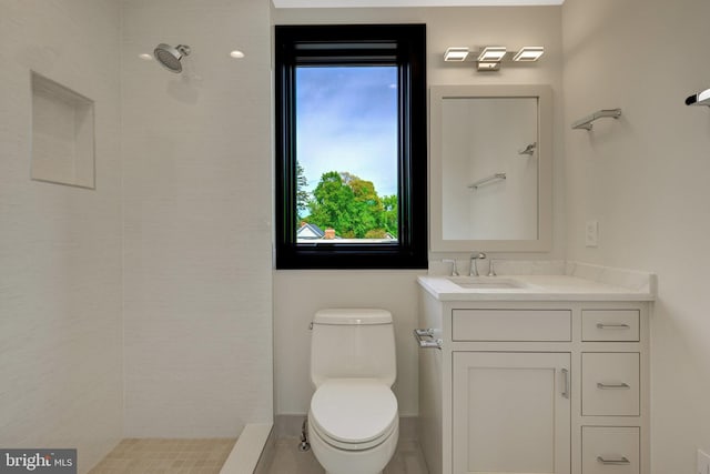 1853 Massachusetts Ave, Mclean, VA 22101 - full bath featuring toilet, tiled shower, and vanity
