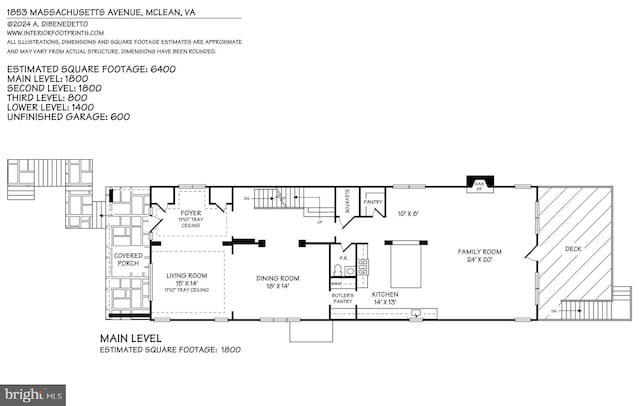 1853 Massachusetts Ave, Mclean, VA 22101 - room layout