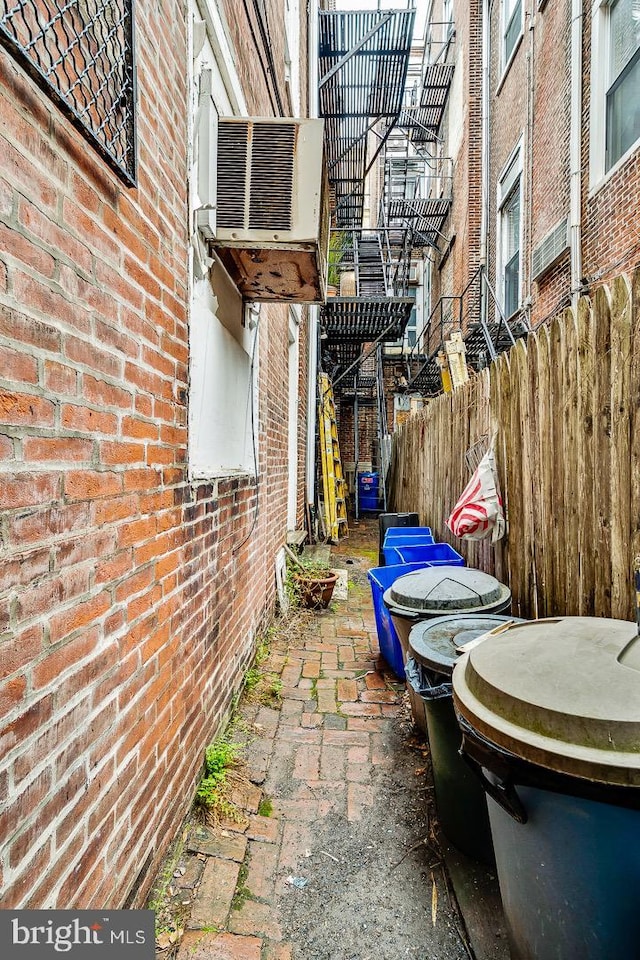 view of patio / terrace with fence