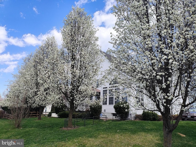 7135 Hills Ln, Warrenton, VA 20187 - view of yard