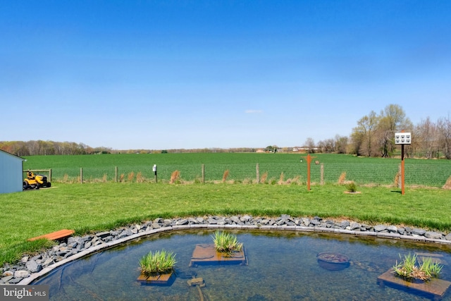 aerial view featuring a rural view