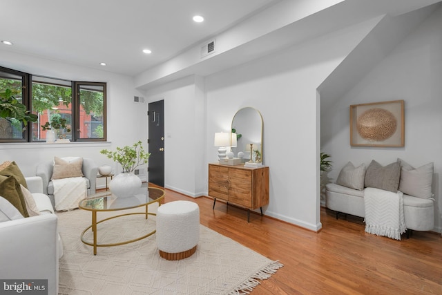 1773 Swann St NW, Washington, DC 20009 - living room with wood finished floors and recessed lighting