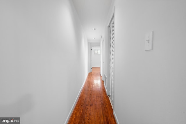 1773 Swann St NW, Washington, DC 20009 - corridor featuring wood finished floors and recessed lighting