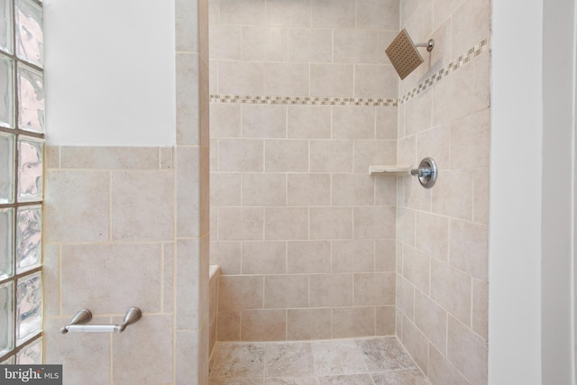 1773 Swann St NW, Washington, DC 20009 - bathroom featuring tiled shower