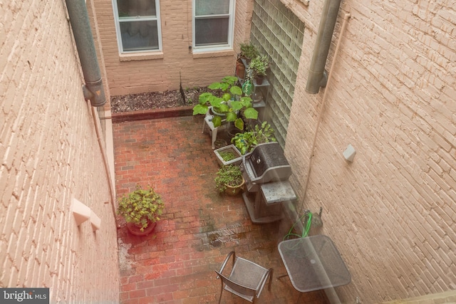 1773 Swann St NW, Washington, DC 20009 - view of patio / terrace with a grill