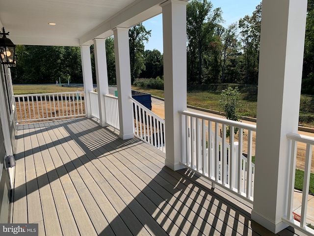 1609 Schwinn St, Middletown, DE 19709 - deck with covered porch