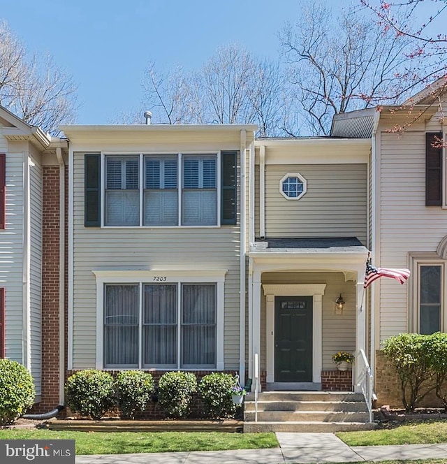 view of townhome / multi-family property