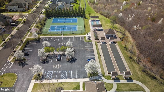 drone / aerial view