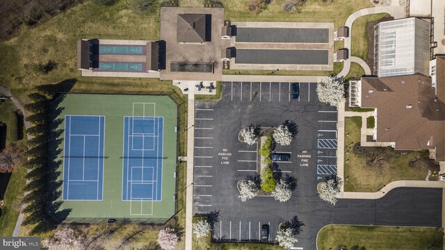 aerial view